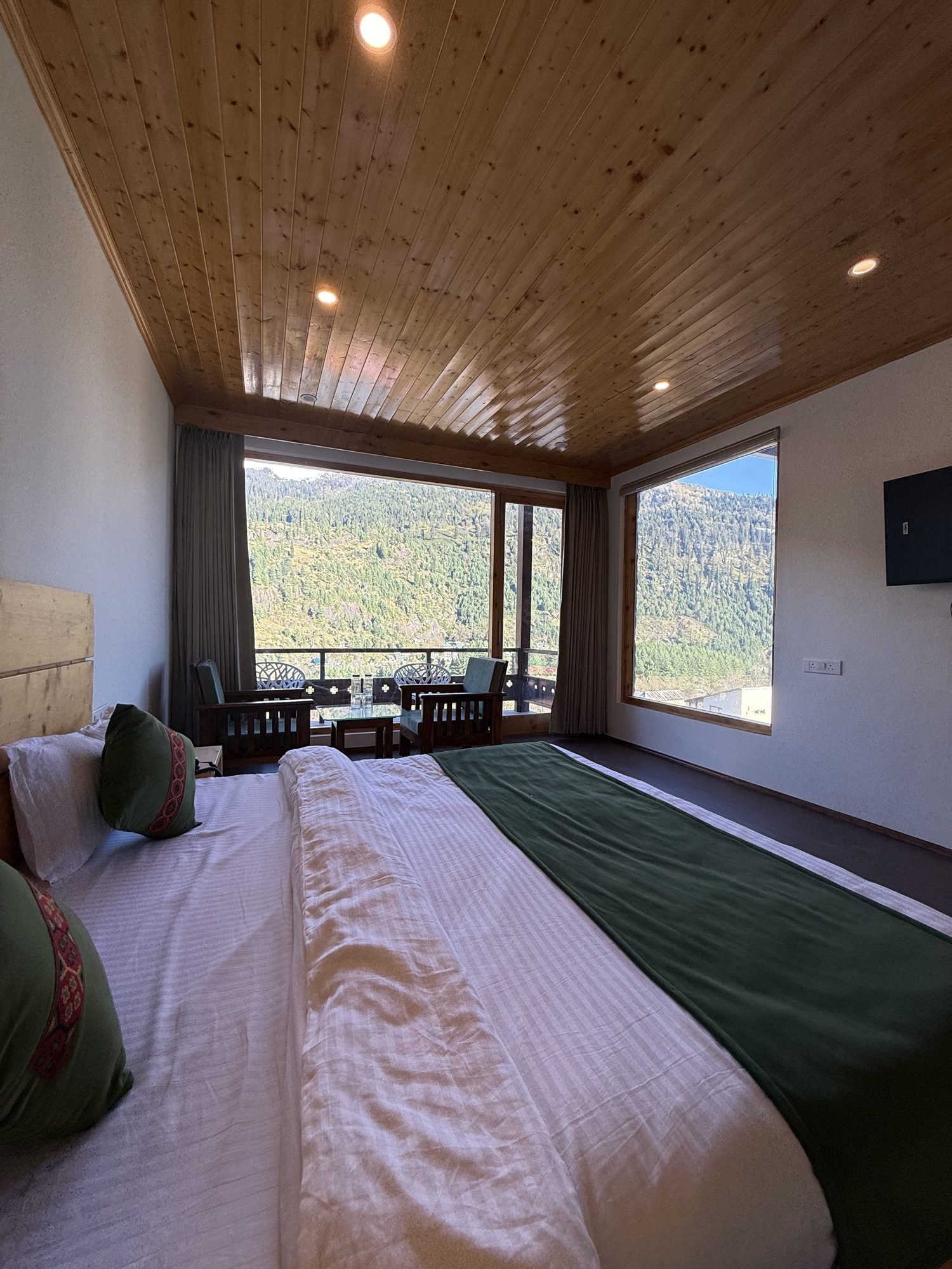 Bedroom in the family villa